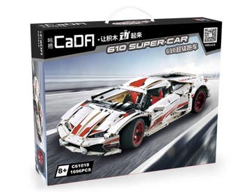 CaDA 610 Super Car (Voertuigen, Modelbouwsets), Verzenden, Nieuw