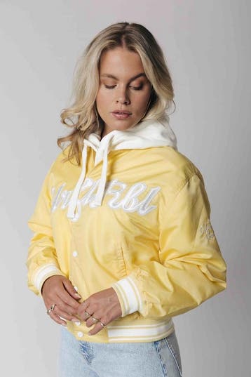 Colourful Rebel  - XS -  Felicia Satin Bomber Jas, Kleding | Dames, Jassen | Winter, Verzenden, Nieuw
