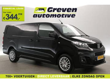 Fiat Scudo 2.0 MultiJet L3H1 145PK SX | Aut. | Airco |, Automaat, Euro 6, Zwart, Diesel