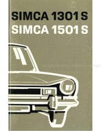 1975 SIMCA 1301 S | 1501 S INSTRUCTIEBOEKJE NEDERLANDS