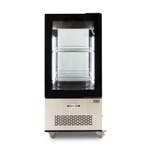 HCB Gebaksvitrine - 270 liter - verrijdbaar - zwart - 230V, Verzenden, Nieuw in verpakking, Koelen en Vriezen