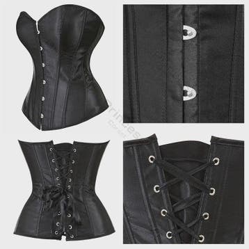 Victoriaans Corset Bustier met Vetersluiting - Plus Size & V, Kleding | Dames, Ondergoed en Lingerie, Verzenden