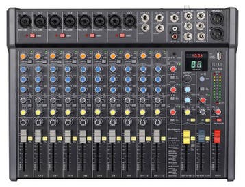 Citronic CMC-16 Mengpaneel 8 Kanalen 16 Ingangen DSP USB BT, Verzenden, Nieuw, Overige typen