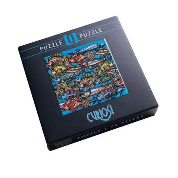 Curiosi Q-puzzel (moeilijke stukjes) - Kleurenmix 1 (72, Hobby en Vrije tijd, Ophalen of Verzenden, Nieuw
