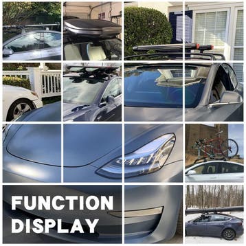 Tesla Model 3 Dakdragerset Model-3 nieuw weinig windgeluid, Auto diversen, Dakkoffers, Ophalen of Verzenden, Nieuw