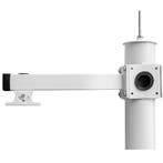 Cameramast 3.5m Wit, Gegalvaniseerd staal, Bliksemafleider, Ophalen of Verzenden, Nieuw