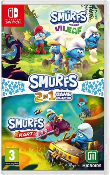 De Smurfen - 2 in 1 Game Collection (Nieuw) (Switch Games), Spelcomputers en Games, Games | Nintendo Switch, Ophalen of Verzenden