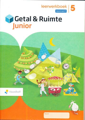 Getal en Ruimte Junior leerwerkboek blok 6 en 7 groep 5 (per, Verzenden, Nieuw