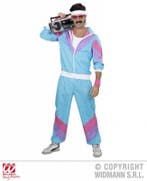 Trainingspak Blauw Jaren 80 - M, Kleding | Dames, Verzenden, Nieuw