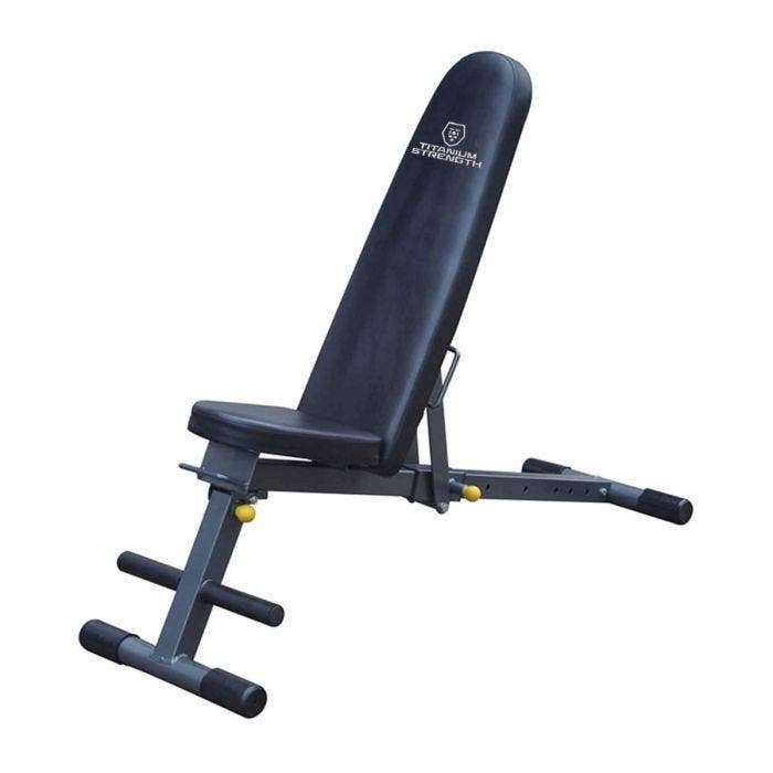 Titanium Strength 130BM Halterbank | Verstelbaar, Sport en Fitness, Fitnessapparatuur, Nieuw, Metaal, Verzenden