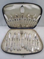 Bestekset - Rococo / Louis XV - visbestek - 12 personen / 26