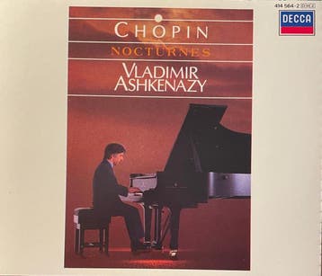 cd - Chopin - Vladimir Ashkenazy â The Nocturnes, Verzenden, Zo goed als nieuw