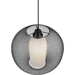LED Hanglamp - Trion Filtran - E27 Fitting - 1-lichts - Rond, Ophalen of Verzenden, Nieuw, Metaal