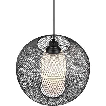 LED Hanglamp - Trion Filtran - E27 Fitting - 1-lichts - Rond, Huis en Inrichting, Ophalen of Verzenden, Nieuw, Metaal