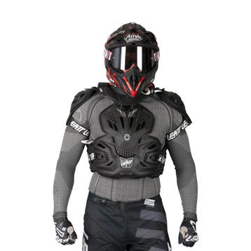 Lichaamsbeschermer Leatt Fusion 3.0 (Zwart, Bodyprotectors), Verzenden, Nieuw