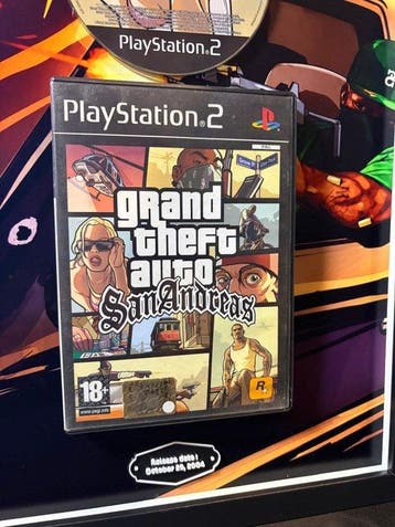 Sony - Playstation 2 (PS2) - Grand Theft Auto: San Andreas –, Nieuw