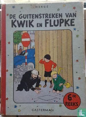 Quick en Flupke - De guitenstreken van Kwik en Flupke 6 -..., Boeken, Eén stripboek, Verzenden, Gelezen, Remi, Georges.