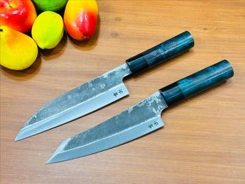 Keukenmes - Bunka & Deba - Handgemaakt Japans staal