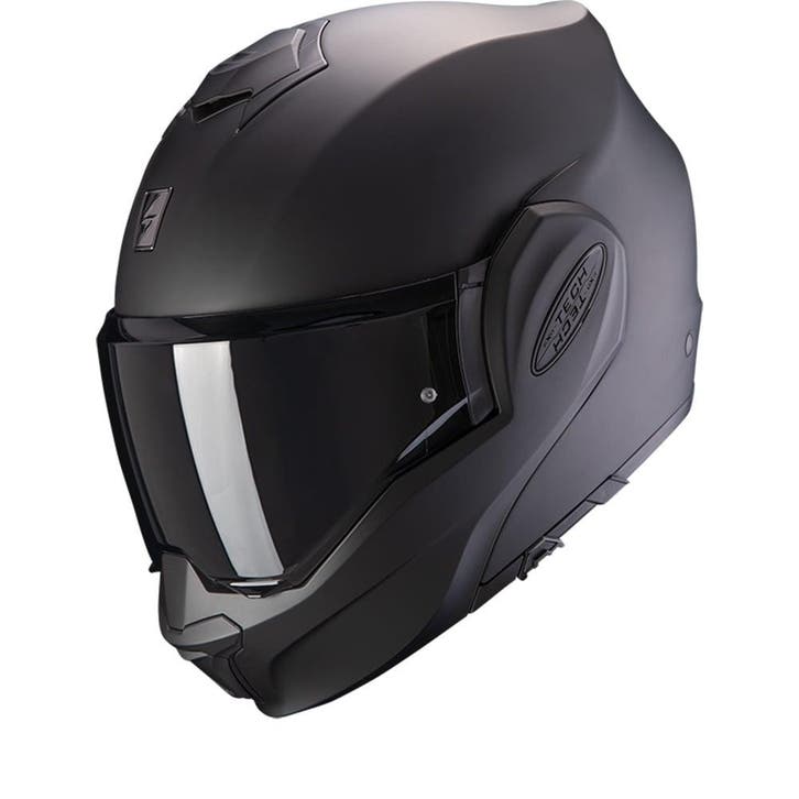 Scorpion Exo-Tech Evo Solid Mat Zwart Systeemhelm, Motoren, Kleding | Motorhelmen, Systeemhelm, Heren, XXL, Nieuw met kaartje