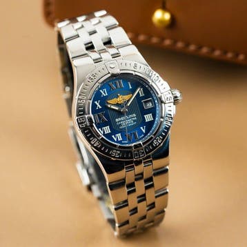 Breitling - Lady Starliner Galactic Chrono Date Blue Dial -, Nieuw