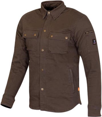 Merlin Brody D3O Bruin Single Layer Motorshirt, Nieuw met kaartje, Jas | textiel, Merlin, Heren