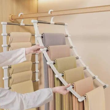 Ruimtebesparende Kledinghanger voor Broeken - 5 Lagen Organi, Verzenden, Nieuw