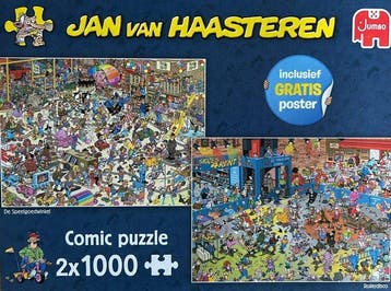 Jan van Haasteren - Puzzel - Jan van Haasteren - Papier