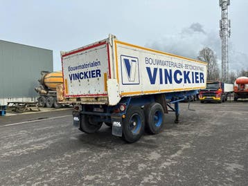 Veiling: Kipper-Oplegger MOL K8F/20TM/33ST 1988, Overige kleuren, Overige brandstoffen, Aanhangers en Opleggers, BTW verrekenbaar