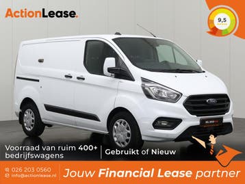Ford Transit Custom Bestelbus L1 H1 2022 Diesel Automaat, Auto's, Ford, Automaat, Zwart, Wit, Diesel