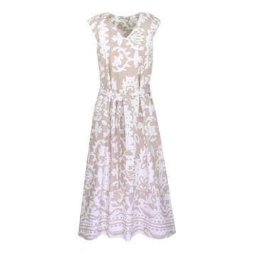 Louis and Mia • wit beige jurk • 36, Verzenden, Louis and Mia, Beige, Nieuw