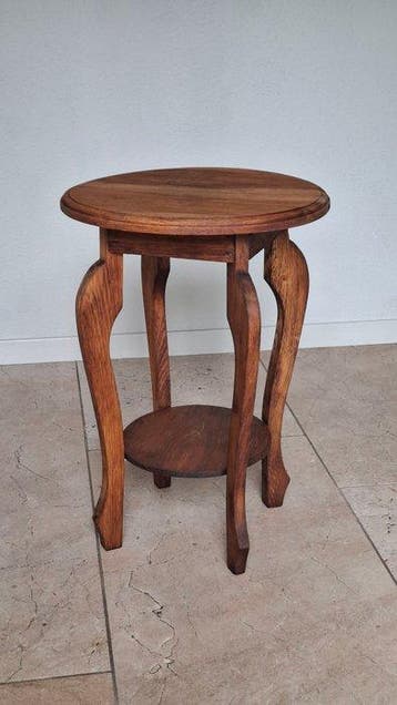 Bijzettafel - Hout eiken - Art - Deco