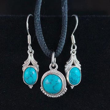 Turquoise Sieraden- 4.34 g - (2)