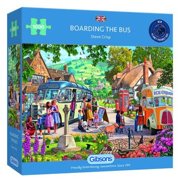 Gibsons Puzzels ruime collectie 1000 stukjes extra voordelig, Hobby en Vrije tijd, Denksport en Puzzels, 500 t/m 1500 stukjes