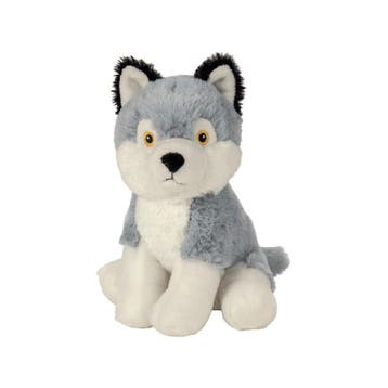Nature Planet wolf knuffel - pluche - 19 cm - bosdieren, Verzenden, Nieuw