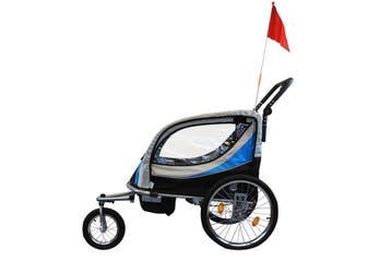 Fietskar Kinderen | Met Buggyfunctie | A-kwaliteit | Best..., Vering, Nieuw, 20 tot 40 kg, Ophalen of Verzenden