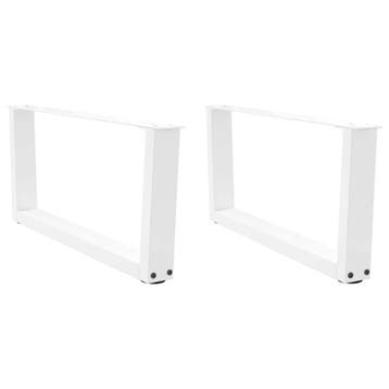 vidaXL Salontafelpoten 2 st V-vormig 70x(30-31,3) cm staal, Verzenden, Nieuw