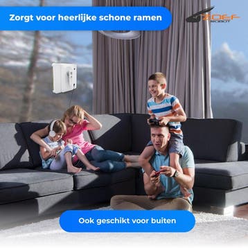 Zoef Robot Robot Ramenwasser Bobbie 2.0 - Ruitenreiniger -, Ophalen of Verzenden