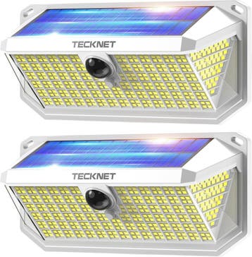 Tuinverlichting Solar 300 - IP66 | Laatste Stuk! OP=OP, Zonne-energie, Kunststof, Minder dan 50 watt, Wandlamp
