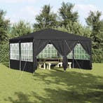 vidaXL Partytent Antraciet 400 x 400 x 266 cm Polyetheen, Tuin en Terras, Partytenten, Verzenden, Nieuw, Partytent