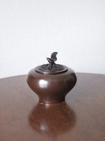 Decoratief ornament - Yoshihide Nsaku bronzen, Antiek en Kunst