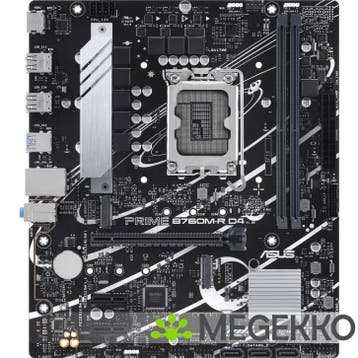 ASUS PRIME B760M-R D4, Verzenden, Nieuw