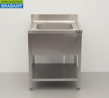 RVS  Spoeltafel Spoelbak Premium-line 70 x 70 cm Gelast, Ophalen of Verzenden, Nieuw in verpakking