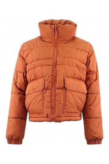 Vans Jas in maat S Oranje, Kleding | Dames, Jassen | Winter, Vans, Verzenden, Zo goed als nieuw, Overige kleuren