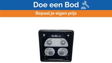 Bieden: Gallinea 03030011B 2-wiper control panel, Watersport en Boten, Ophalen of Verzenden, Nieuw, Motor en Techniek, Zeilboot of Motorboot