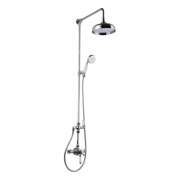 Regendoucheset Best Design Retro Canterbury Opbouw Ø20cm, Doe-het-zelf en Verbouw, Sanitair, Ophalen of Verzenden