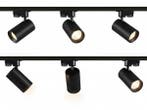 Veiling - 2 meter Railsysteem met 6 st railspot GU10 fitting, Nieuw
