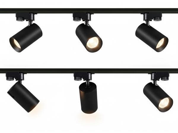 Veiling - 2 meter Railsysteem met 6 st railspot GU10 fitting, Auto-onderdelen, Verlichting