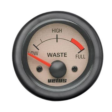 Vetus vuilwatermeter 12 volt, Ophalen of Verzenden, Zo goed als nieuw, Zeilboot of Motorboot