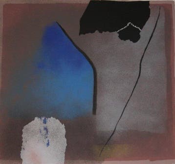 Giuseppe Santomaso (1907-1990) - Opera Senza Titolo di cm.