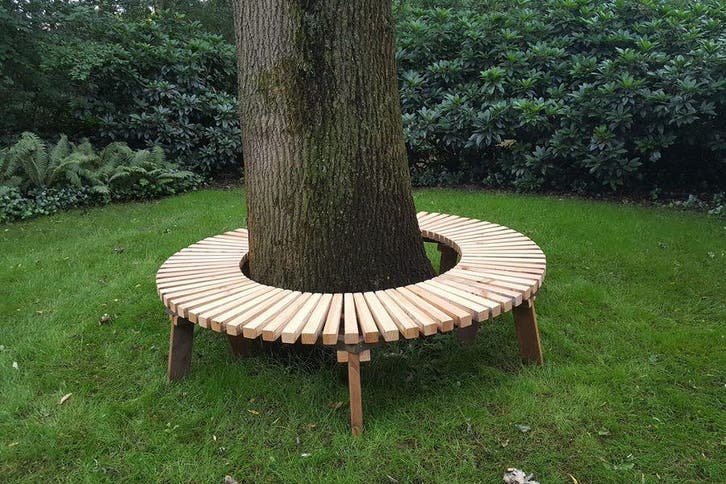Rockwood® Boombank Douglas Deluxe, Tuin en Terras, Tuinsets en Loungesets, Nieuw, Hout, Ophalen of Verzenden